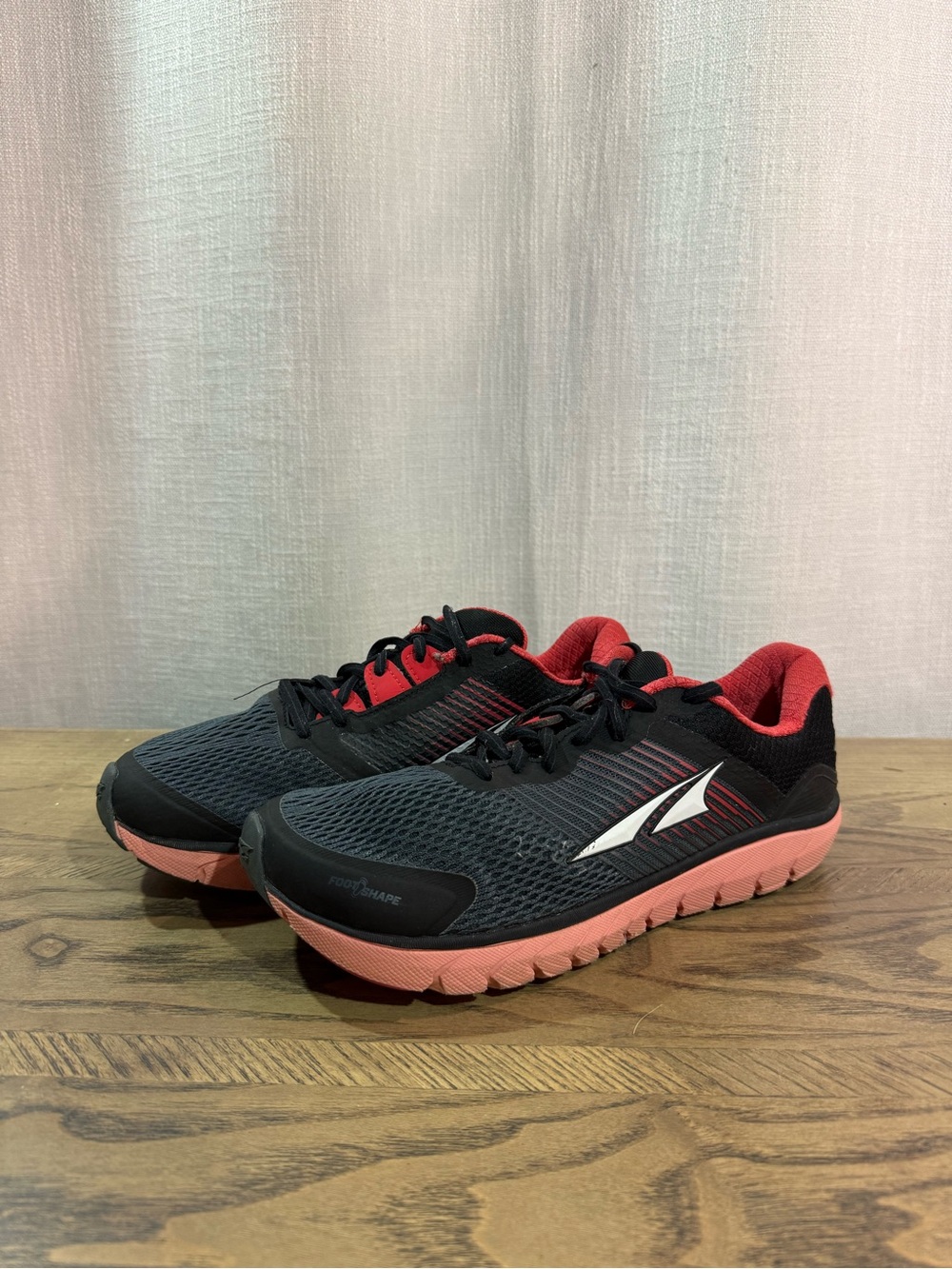 Altra Black and Coral Pink Women's Athletic Running Shoes